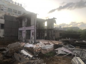 千葉　木造集合住宅解体