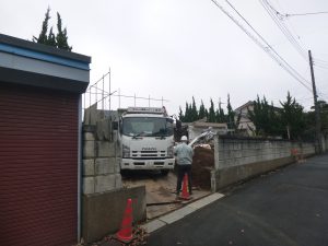 成田市　軽量鉄骨造　解体　安全パトロール