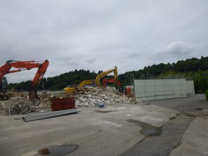 成田市　ＲＣ造　コンクリート造　解体　パトロール　圧砕機　大割　小割　ブレーカ